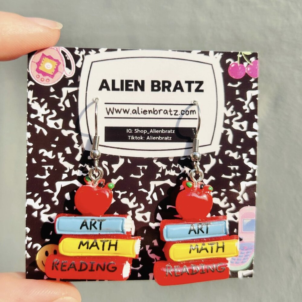 Creative Class Funky Teacher Earrings